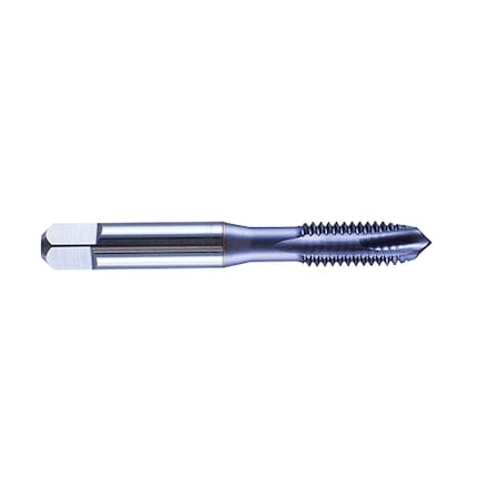 1/4-28 NF H3 3 Flute Plug SuperTuf DM Spiral Point Tap With TiAlN